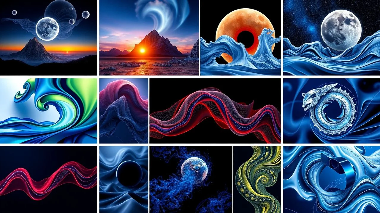 Creative web design project
