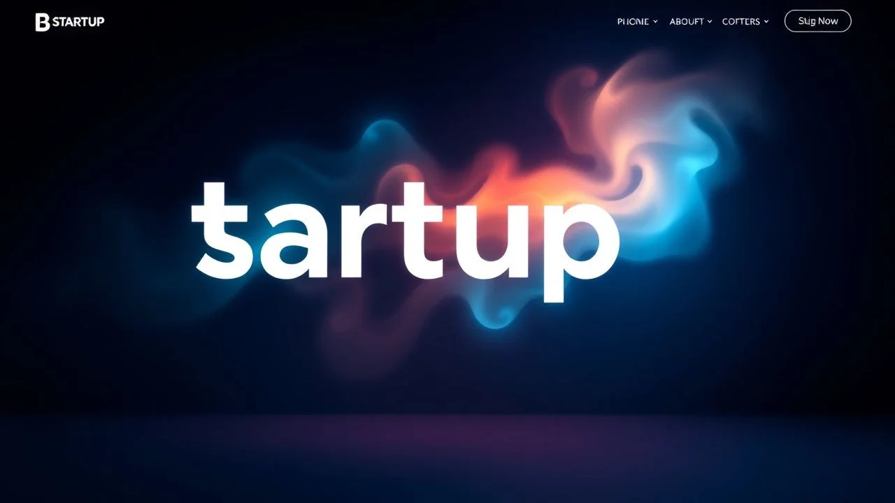 Branding concept for a startup